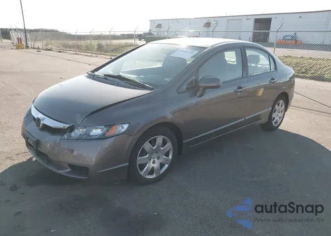 2009 Honda Civic Lx из США, поврежденный, VIN 19XFA16519E046165